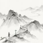 Sendero de lectura guiada a través de montañas filosóficas